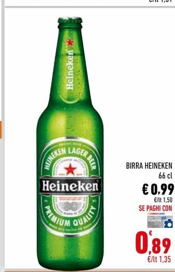 Conad Birra heineken offerta