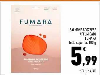 Conad City Salmone scozzese affumicato fumara offerta