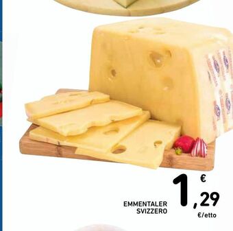 Spazio Conad Emmentaler svizzero offerta