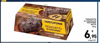 Spazio Conad Tronchetto al cioccolato tartufone motta offerta