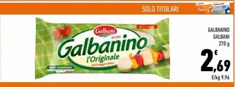 Conad Galbanino galbani offerta