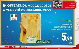 Conad Cappone intero conad percorso qualità offerta