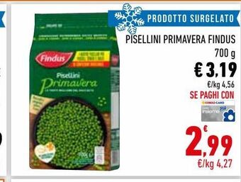 Conad City Pisellini primavera findus offerta