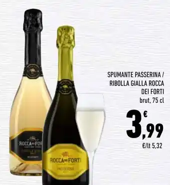 Conad City Spumante passerina/ ribolla gialla rocca dei forti offerta