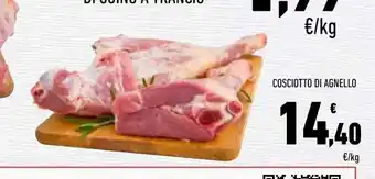 Conad Cosciotto di agnello offerta
