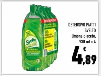 Conad Detersivo piatti svelto offerta