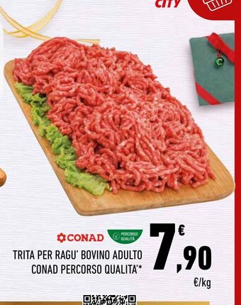 Conad Trita per ragù bovino adulto conad percorso qualità offerta
