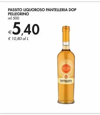 Bennet Passito liquoroso pantelleria dop pellegrino offerta