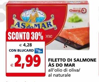 Filetto di salmone às do mar