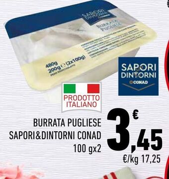 Conad Burrata pugliese sapori & dintorni conad offerta