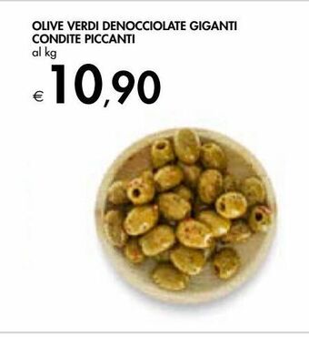 Bennet Olive verdi denocciolate giganti condite piccanti offerta