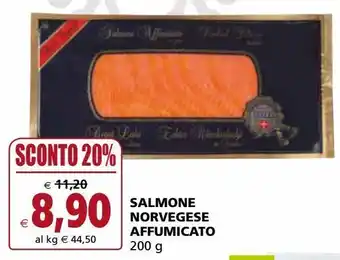 Il Gigante Salmone norvegese affumicato offerta