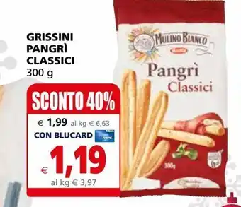 Il Gigante Grissini pangrì classici offerta