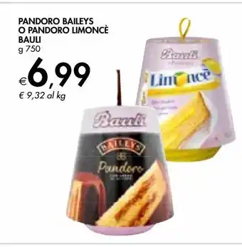 Bennet Pandoro baileys o pandoro limoncè bauli offerta
