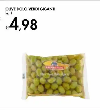 Bennet Olive dolci verdi giganti offerta