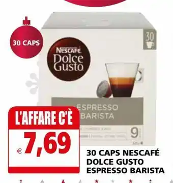 Il Gigante 30 caps nescafè dolce gusto espresso barista offerta