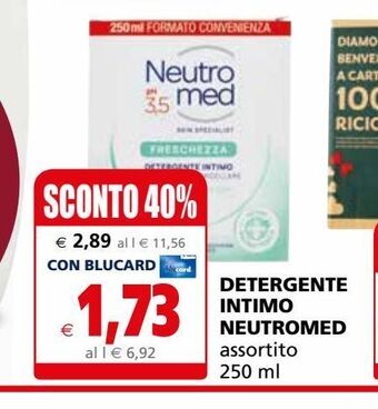 Detergente intimo neutromed