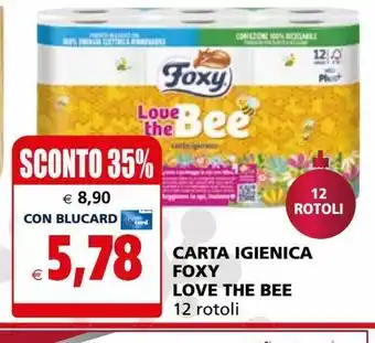 Il Gigante Carta igienica foxy love the bee offerta