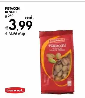 Bennet Pistacchi bennet offerta