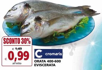 Il Gigante Orata 400-600 eviscerata offerta