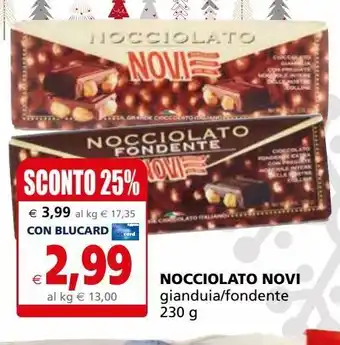 Il Gigante Nocciolato novi offerta