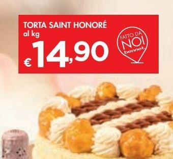 Bennet Torta saint honorè offerta