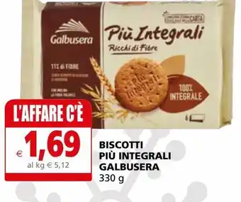 Il Gigante Biscotti più integrali galbusera offerta