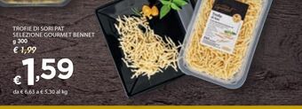Bennet Trofie di sori pat selezione gourmet bennet offerta