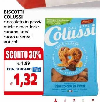 Il Gigante Biscotti colussi offerta