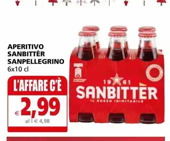 Il Gigante Aperitivo sanbitter sanpellegrino offerta