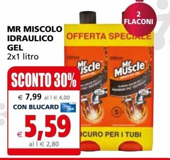 Il Gigante Mr muscle idraulico gel offerta