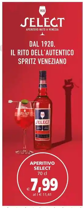 Il Gigante Aperitivo select offerta