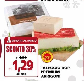 Il Gigante Taleggio dop premium arrigoni offerta