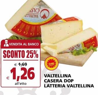 Valtellina casera dop latteria valtellina