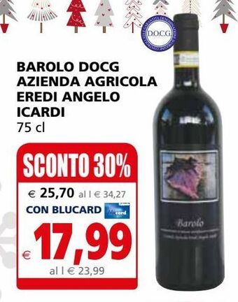 Il Gigante Barolo docg azienda agricola eredi angelo icardi offerta