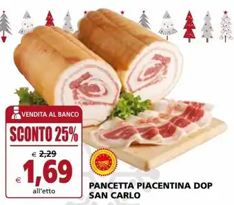Il Gigante Pancetta piacentina dop san carlo offerta