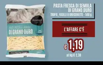 Il Gigante Pasta fresca di semola di grano duro offerta