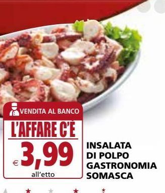 Insalata di polpo gastronomia somasca