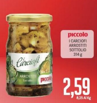 Piccolo I Carciofi Arrostiti Sottolio 314 g