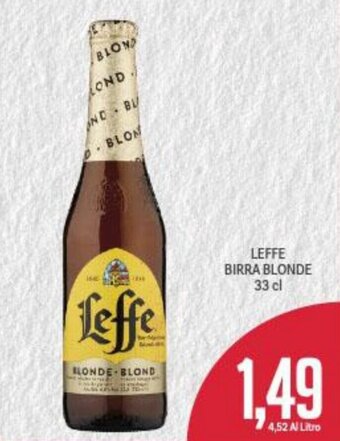 Supermercati Piccolo Leffe Birra Blonde 33 cl offerta