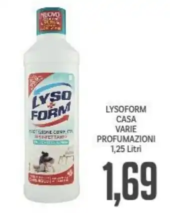 Lysoform Casa varie profumazioni 1,25 Litri