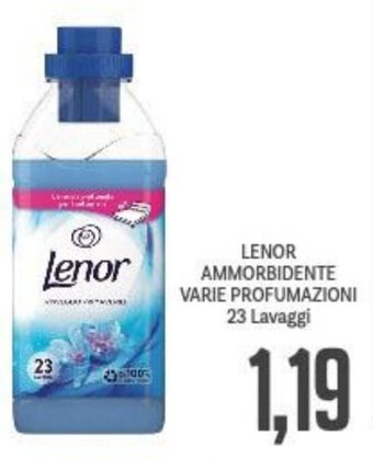 Supermercati Piccolo Lenor Ammorbidente varie profumazioni 23 Lavaggi offerta
