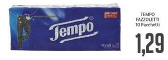 Supermercati Piccolo Tempo Fazzoletti 10 Pacchetti offerta