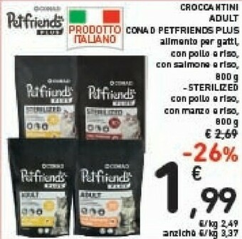 Conad Cibo per gatti offerta