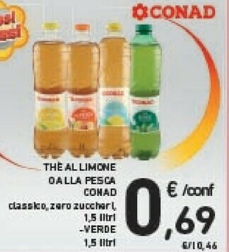 Conad Lurisia Chinotto offerta
