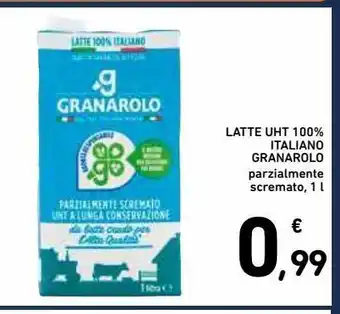 Spazio Conad Latte uht 100% italiano granarolo offerta