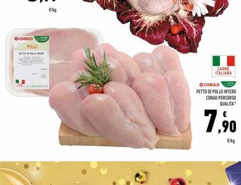 Conad Petto di pollo intero conad percorso qualità offerta