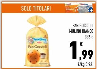 Conad City Pan goccioli mulino bianco offerta