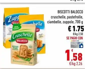 Conad City Biscotti balocco offerta