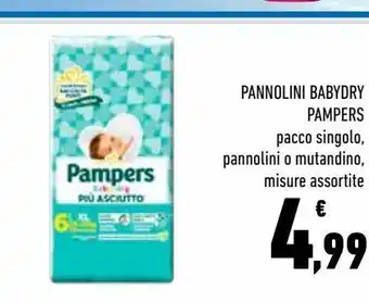 Conad City Pannolini babydry pampers offerta
